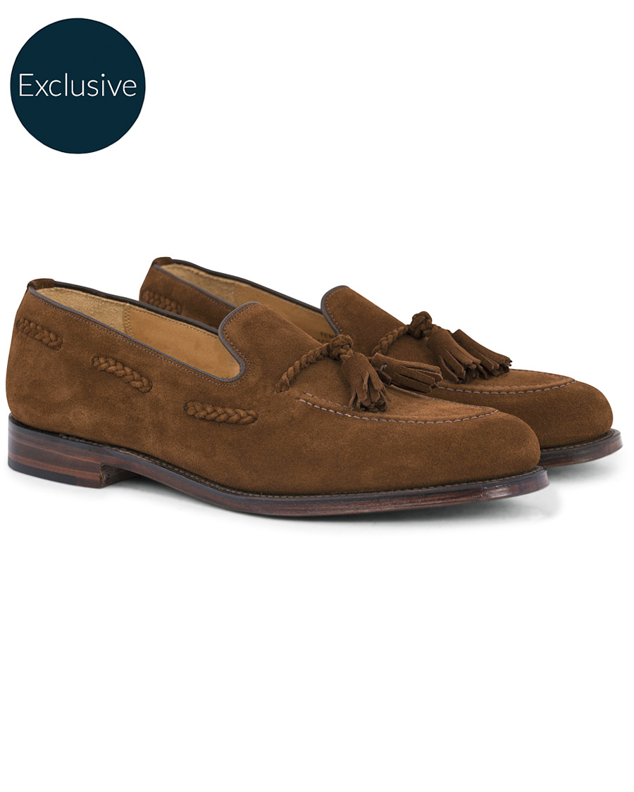 Herre | Loake 1880 MTO Temple Loafer Polo Suede | Loake 1880 | MTO Temple Loafer Polo Suede