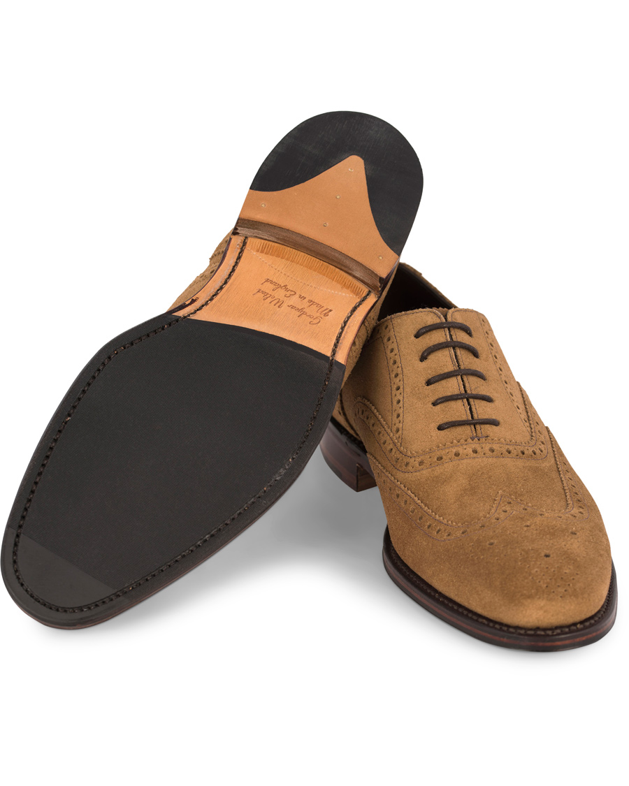 Herre | Loake 1880 MTO Buckingham Brogue Latice Maraca Suede | Loake 1880 | MTO Buckingham Brogue Latice Maraca Suede