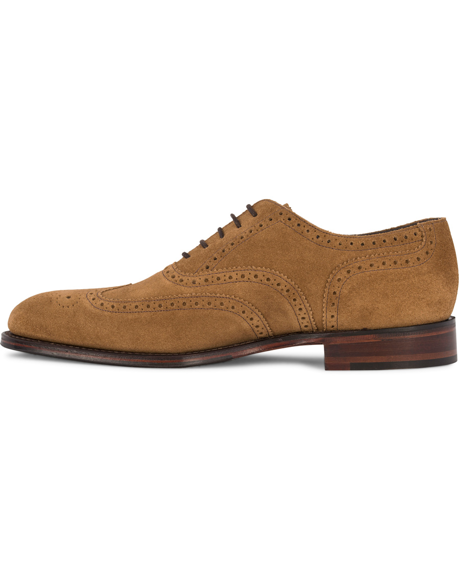 Herre | Loake 1880 MTO Buckingham Brogue Latice Maraca Suede | Loake 1880 | MTO Buckingham Brogue Latice Maraca Suede