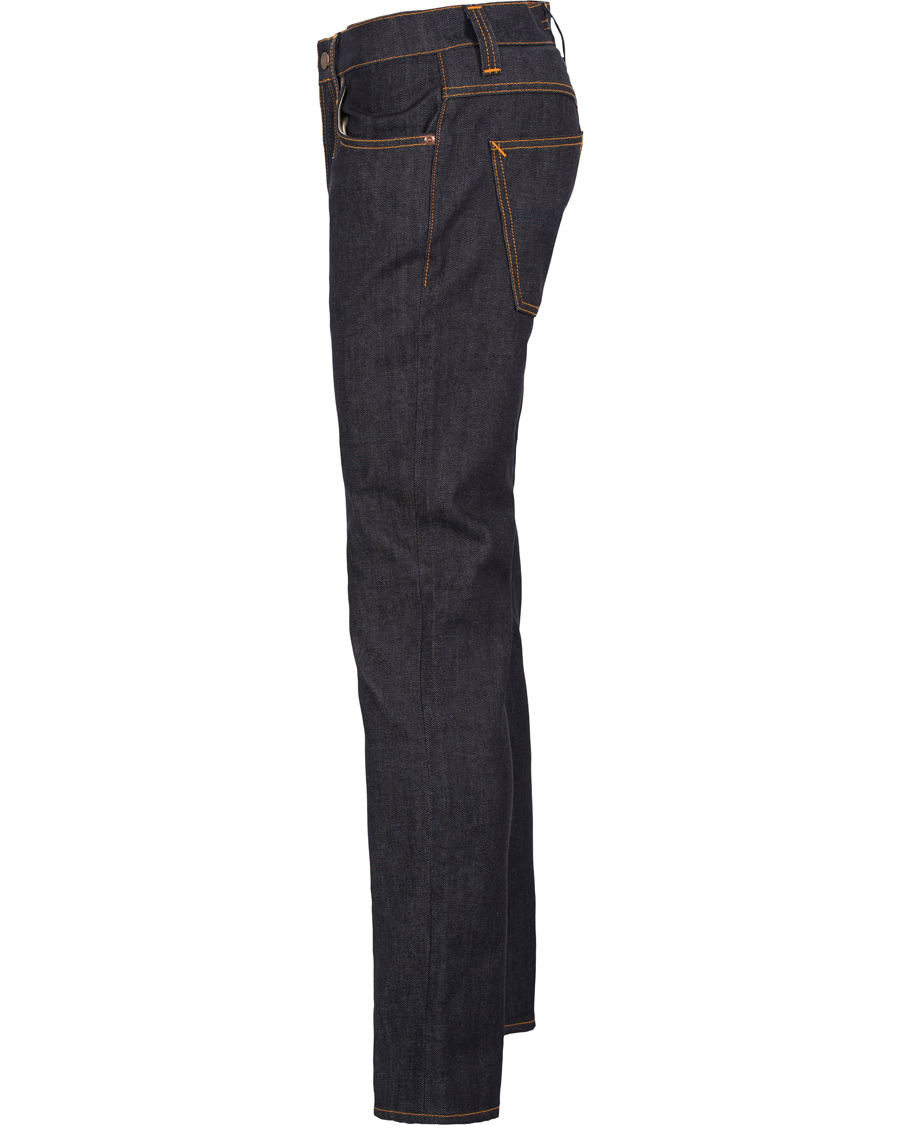 Herre | Jeans | Nudie Jeans | Grim Tim Organic Slim Fit Stretch Jeans Dry Navy