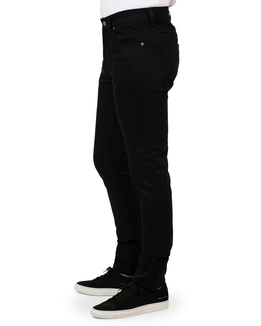 Herre | Jeans | Nudie Jeans | Lean Dean Organic Slim Fit Stretch Jeans Dry Cold Black