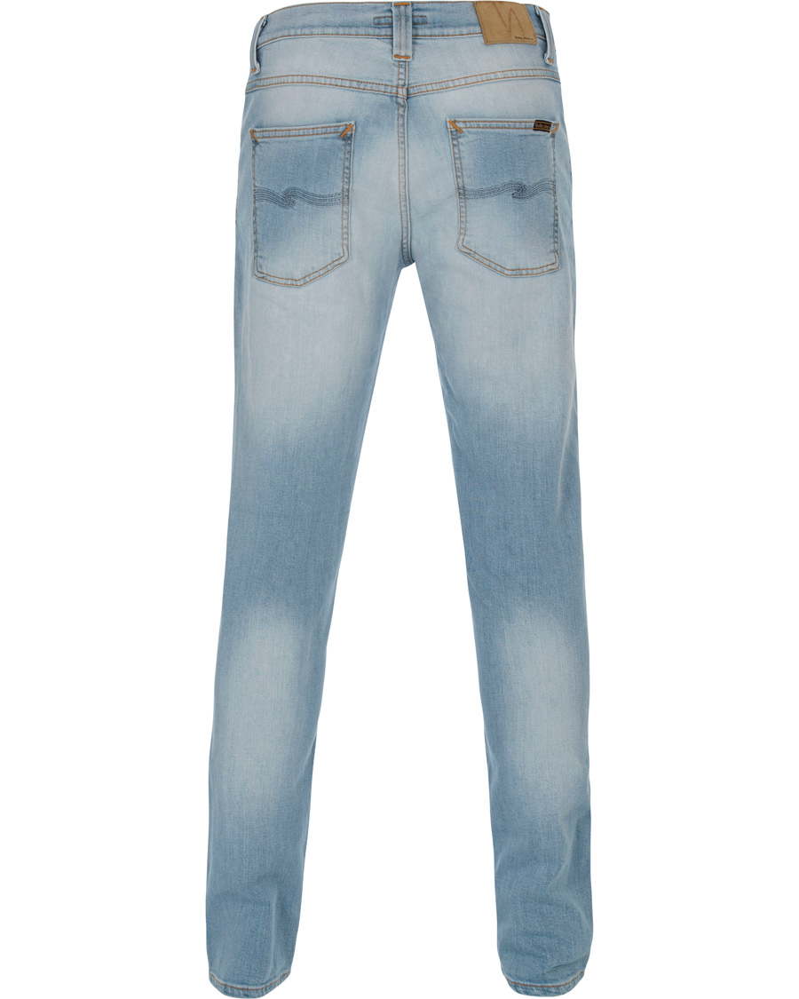 Herre | Jeans | Nudie Jeans | Lean Dean Organic Slim Fit Stretch Jeans Cirrus Sky