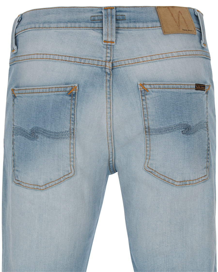 Herre | Jeans | Nudie Jeans | Lean Dean Organic Slim Fit Stretch Jeans Cirrus Sky