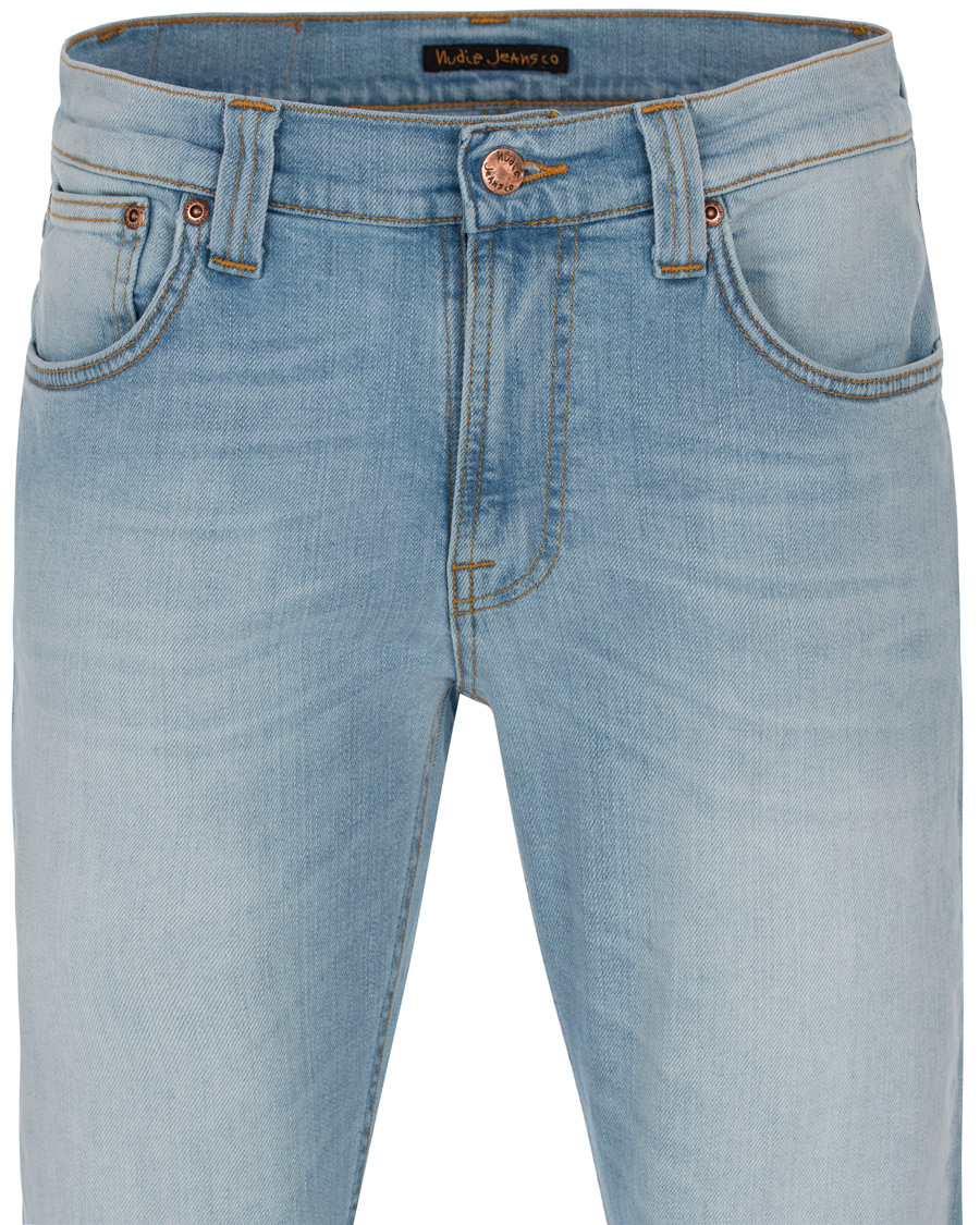 Herre | Jeans | Nudie Jeans | Lean Dean Organic Slim Fit Stretch Jeans Cirrus Sky