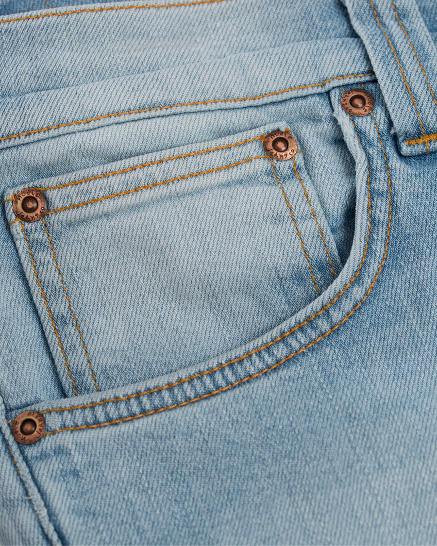 Herre | Jeans | Nudie Jeans | Lean Dean Organic Slim Fit Stretch Jeans Cirrus Sky