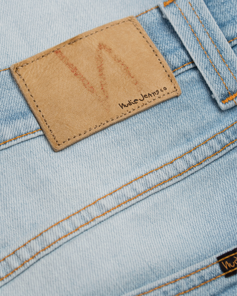 Herre | Jeans | Nudie Jeans | Lean Dean Organic Slim Fit Stretch Jeans Cirrus Sky