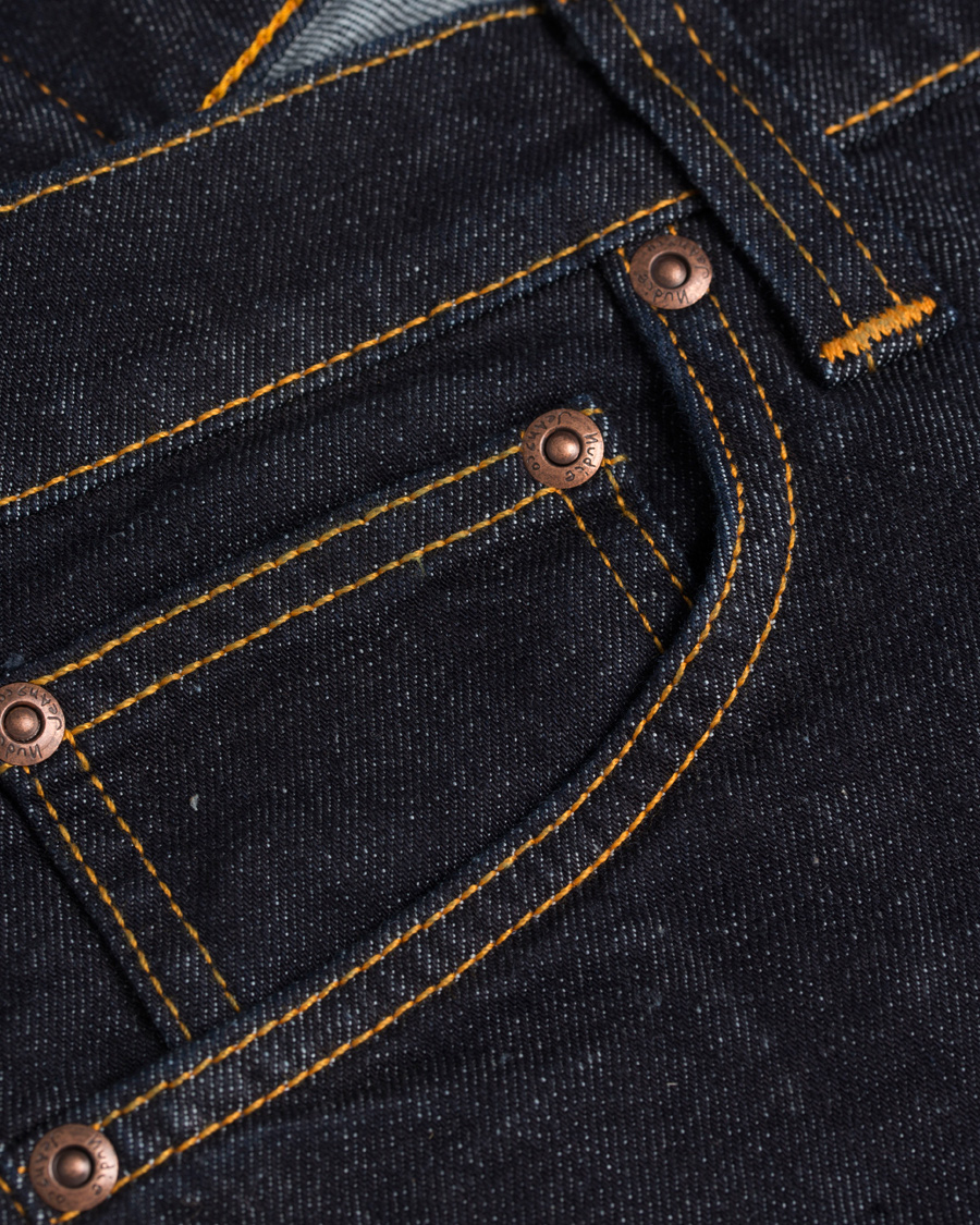 Herre | Jeans | Nudie Jeans | Long John Organic Slim Fit Stretch Jeans Twill Rinsed