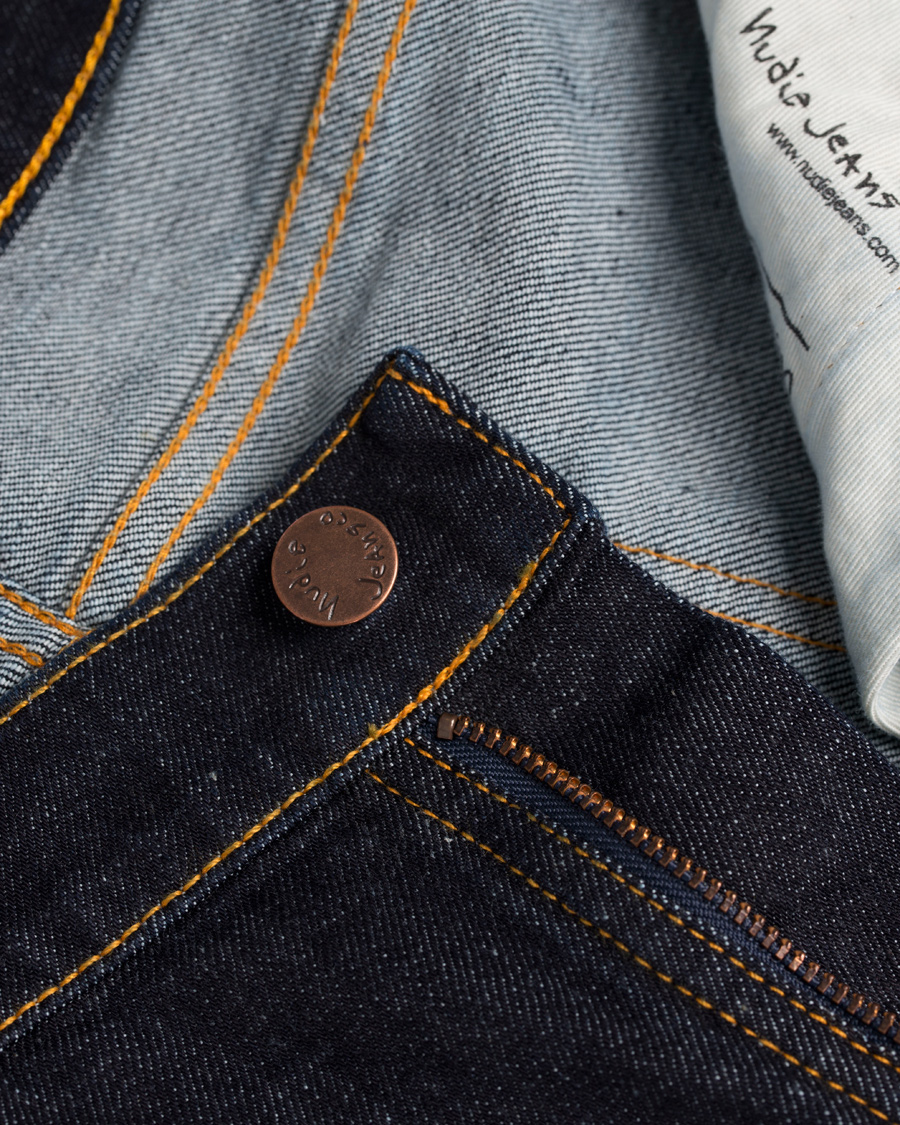 Herre | Jeans | Nudie Jeans | Long John Organic Slim Fit Stretch Jeans Twill Rinsed