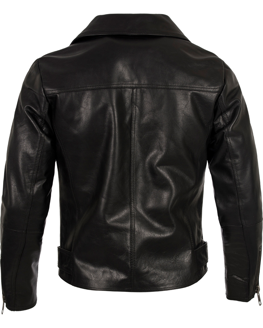Herre | Jakker | Nudie Jeans | Ziggy Punk Leather Jacket Black