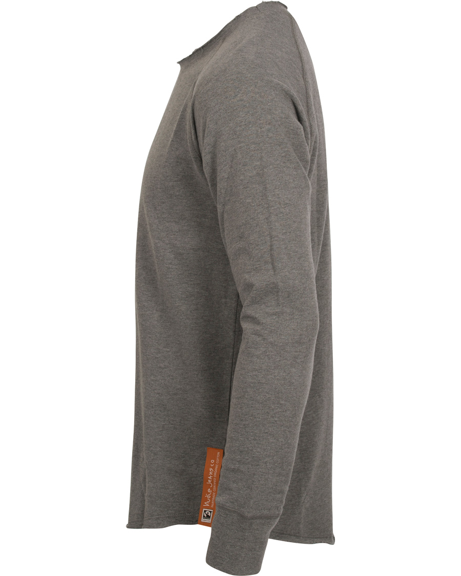 Herre | Gensere | Nudie Jeans | Melvin Light Sweater Grey Melange