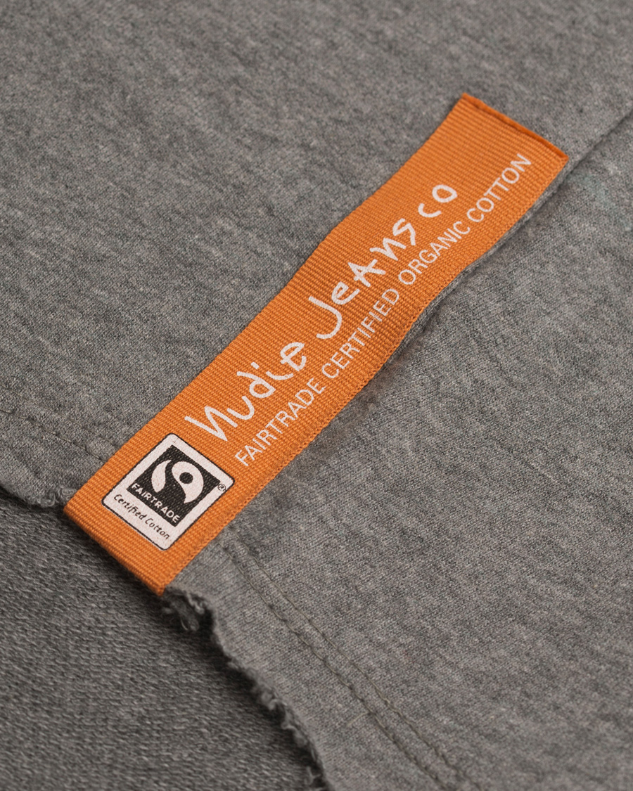 Herre | Gensere | Nudie Jeans | Melvin Light Sweater Grey Melange
