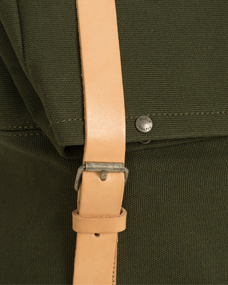 Herre | Nudie Jeans Petersson Rucksack Green | Nudie Jeans | Petersson Rucksack Green