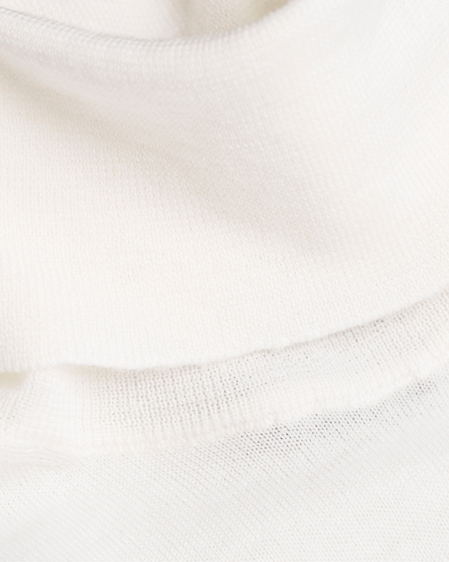 Herre | Gensere | Oscar Jacobson | Cole Roll Neck Polo Cream White