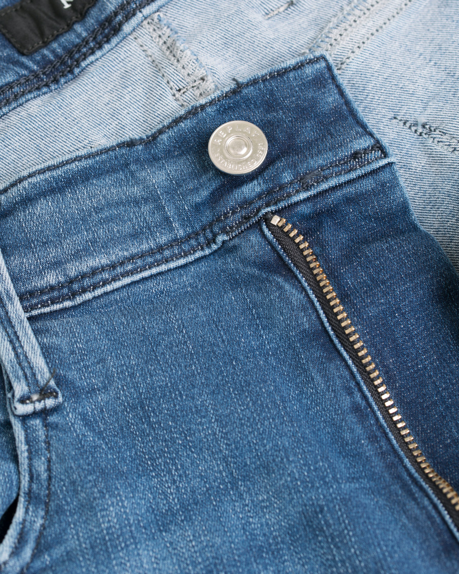 Herre | Jeans | Replay | M914 Anbass Hyperflex Jeans Light Blue