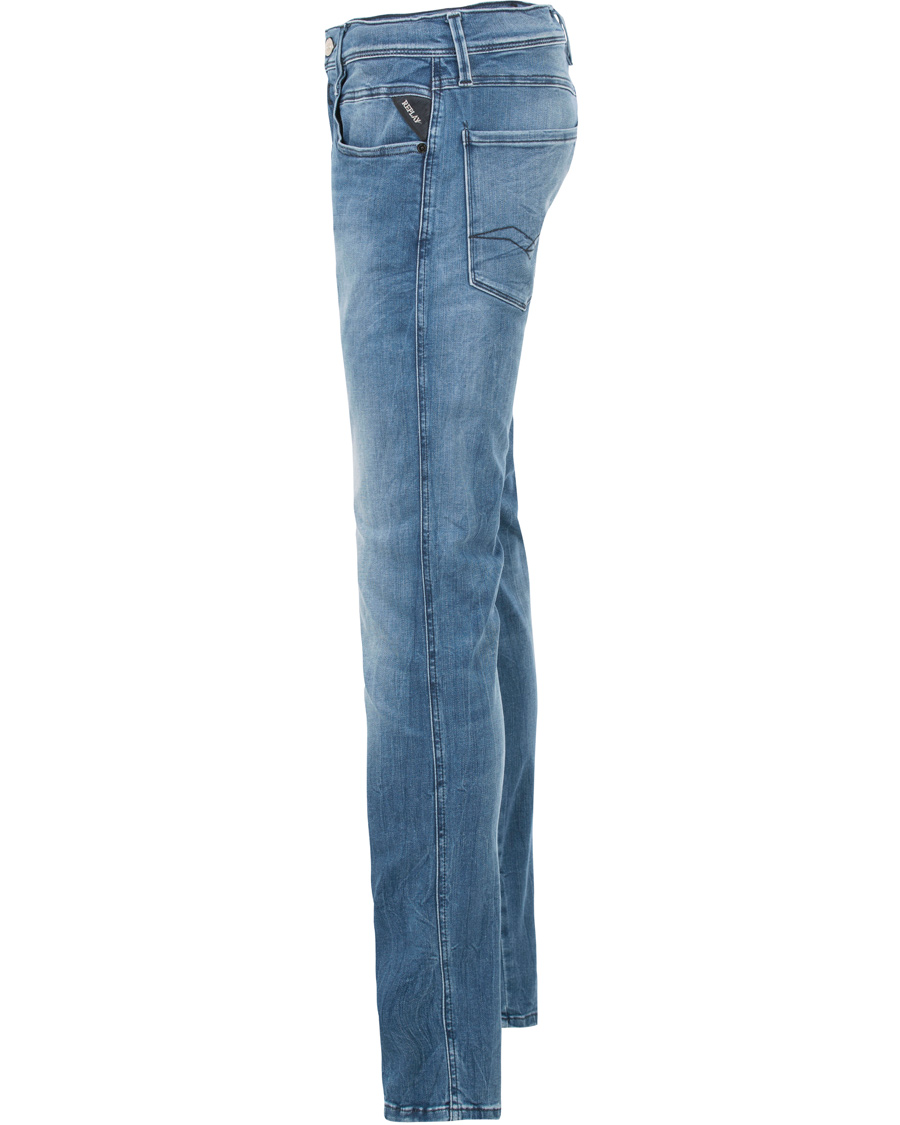 Herre | Jeans | Replay | M914 Anbass Hyperflex Jeans Light Blue
