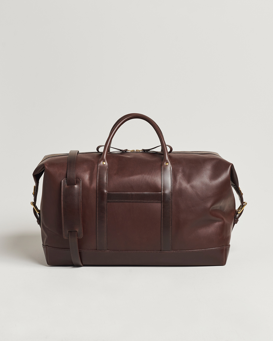 Herre | Vesker | Tärnsjö Garveri | TG1873 Weekender Large Dark Brown