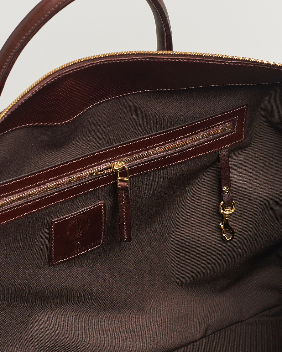 Herre | Vesker | Tärnsjö Garveri | TG1873 Weekender Large Dark Brown