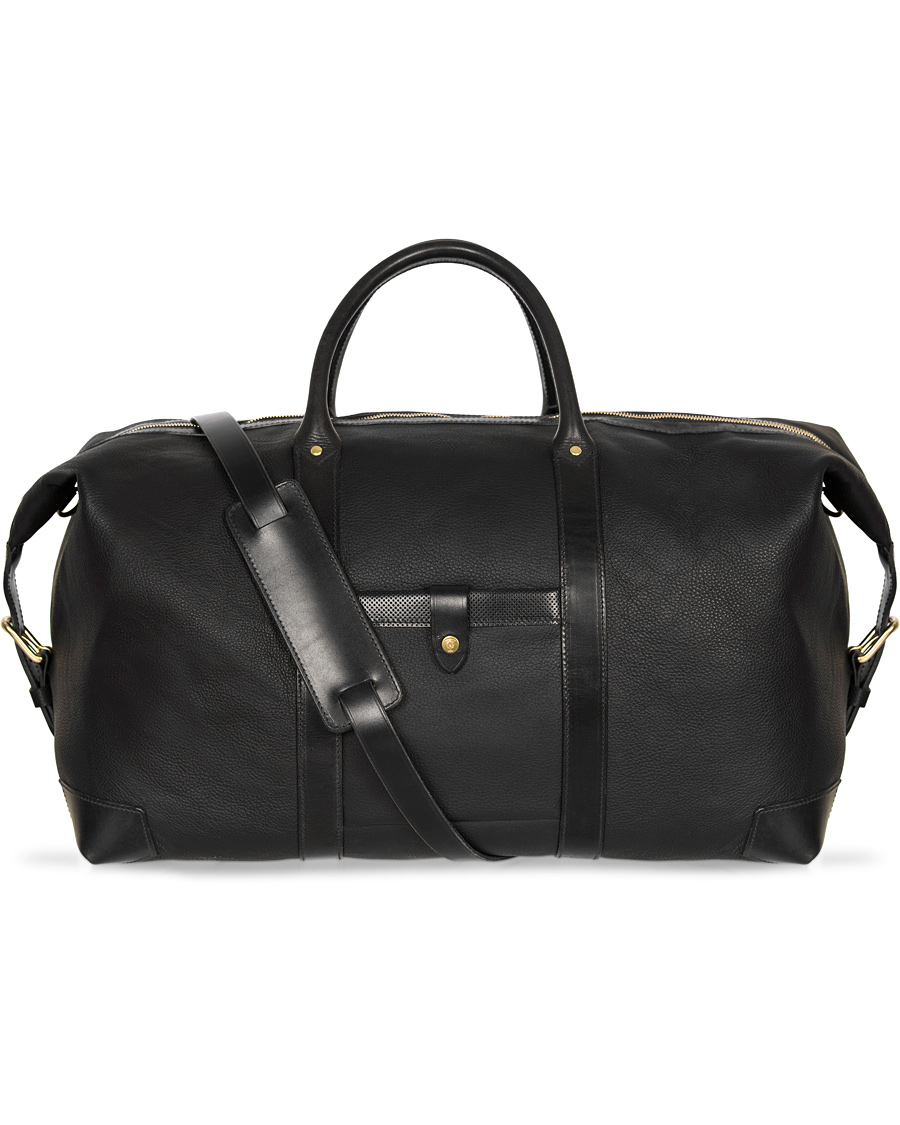 Herre | Tärnsjö Garveri TG1873 Weekender Large Black | Tärnsjö Garveri | TG1873 Weekender Large Black