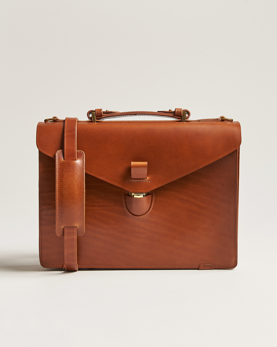 Herre | Vesker | Tärnsjö Garveri | TG1873 Briefcase Cognac