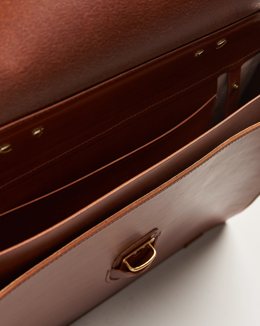 Herre | Vesker | Tärnsjö Garveri | TG1873 Briefcase Cognac