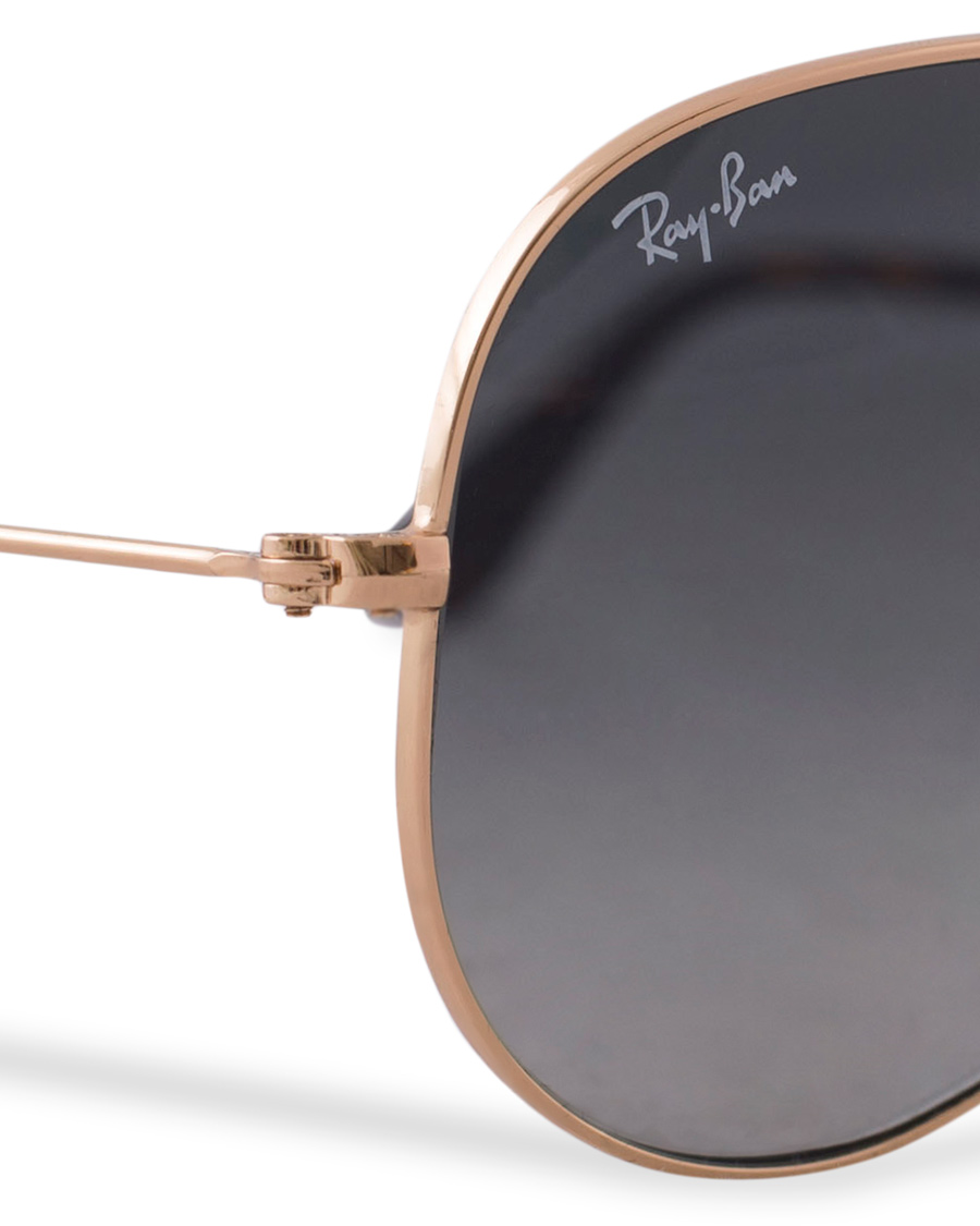 Herre | Ray-Ban 0RB3025 Aviator Sunglasses Gold/Grey | Ray-Ban | 0RB3025 Aviator Sunglasses Gold/Grey
