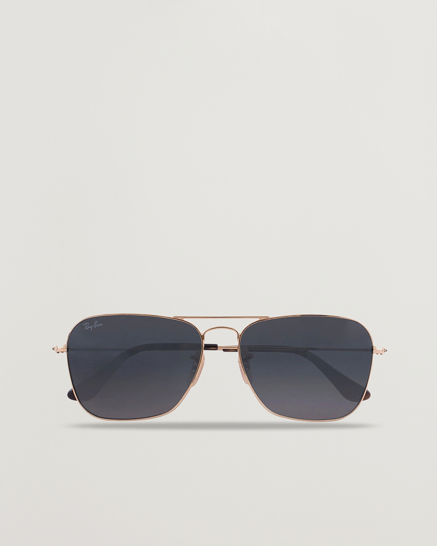 Herre | Solbriller | Ray-Ban | 0RB3136 Caravan Sunglasses Gold/Grey