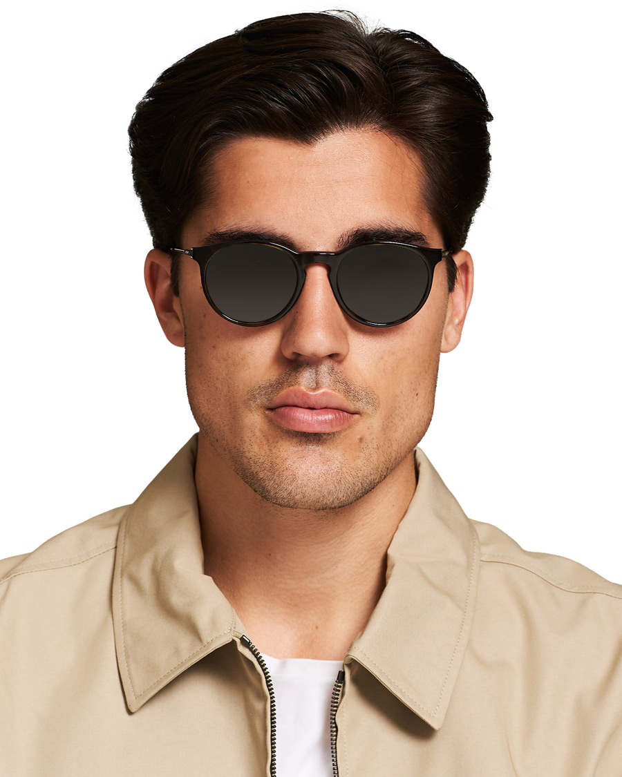 Herre | Polo Ralph Lauren 0PH4096 Round Sunglasses Havana/Grey | Polo Ralph Lauren | 0PH4096 Round Sunglasses Havana/Grey
