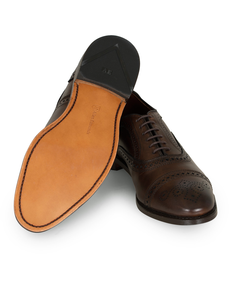 Herre | Allen Edmonds Strand Brogue Dark Brown Calf | Allen Edmonds | Strand Brogue Dark Brown Calf