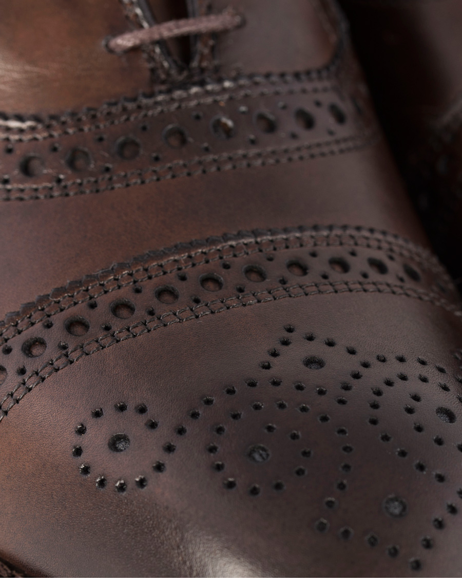 Herre | Allen Edmonds Strand Brogue Dark Brown Calf | Allen Edmonds | Strand Brogue Dark Brown Calf