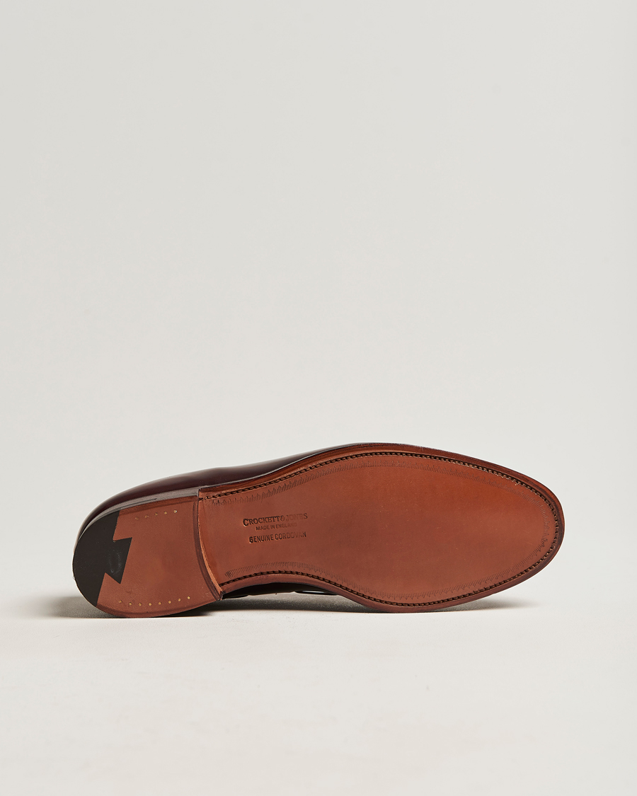 Herre | Crockett & Jones Cavendish Tassel Loafer Burgundy Cordovan | Crockett & Jones | Cavendish Tassel Loafer Burgundy Cordovan