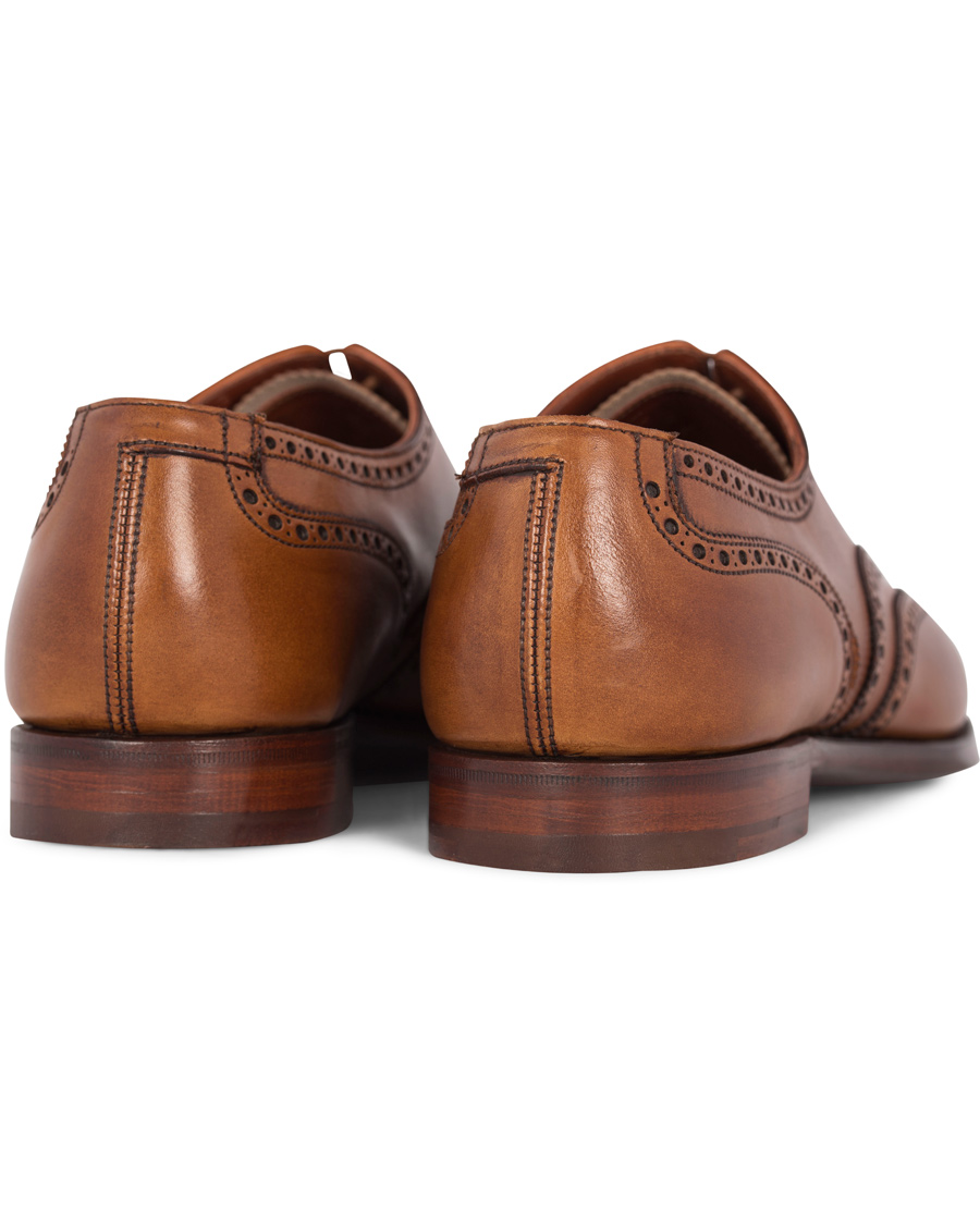 Herre | Crockett & Jones Handgrade Clifford Oxford Brogue Tan Calf | Crockett & Jones | Handgrade Clifford Oxford Brogue Tan Calf