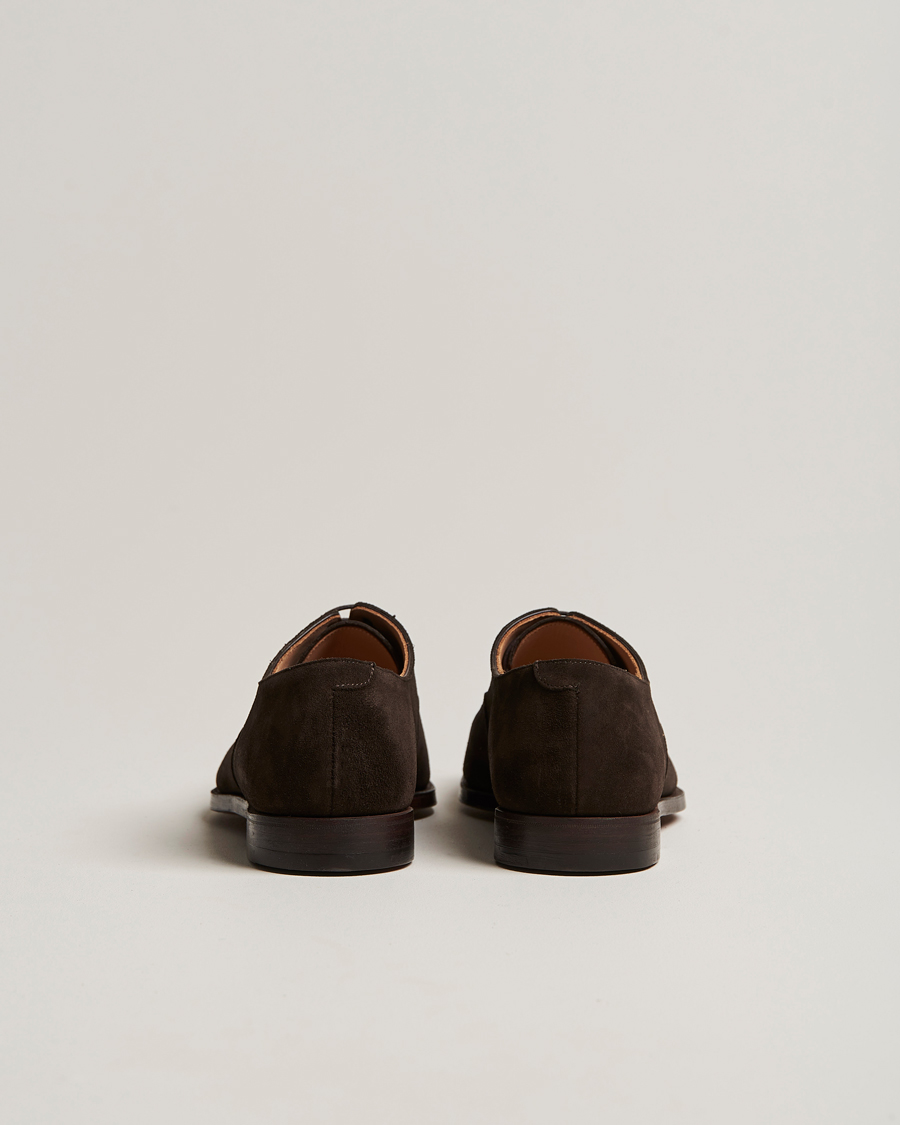 Herre | Crockett & Jones Hallam Oxford Espresso Suede | Crockett & Jones | Hallam Oxford Espresso Suede