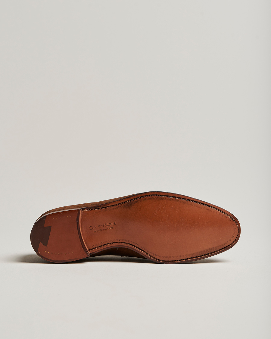 Herre | Loafers | Crockett & Jones | Sydney Loafer Snuff Suede