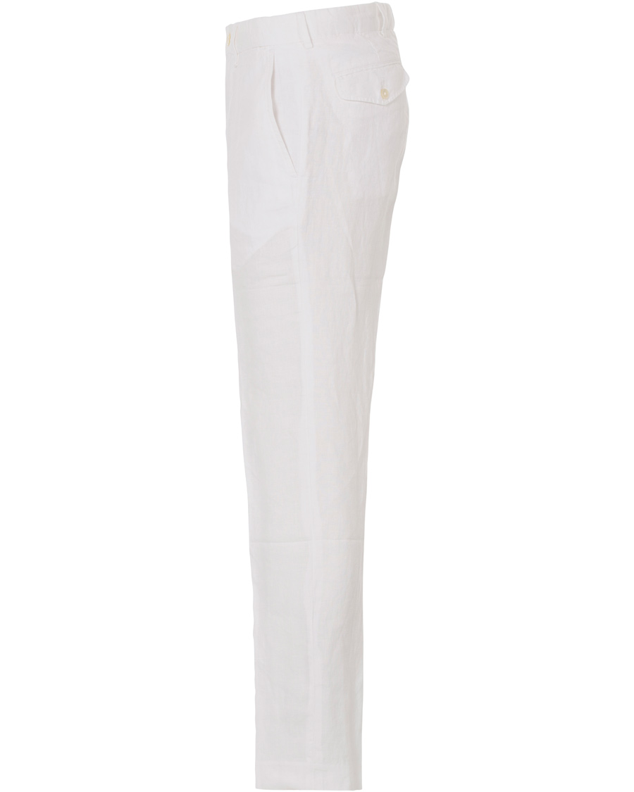 Herre | Bukser | Polo Ralph Lauren | Linen Trousers White