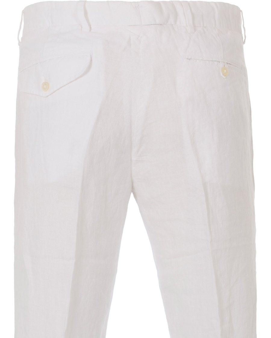 Herre | Bukser | Polo Ralph Lauren | Linen Trousers White