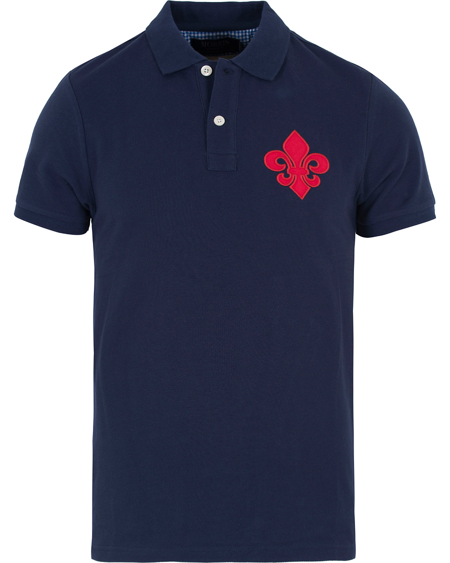 Herre | Pikéer | Morris | Logo Piqué Old Blue