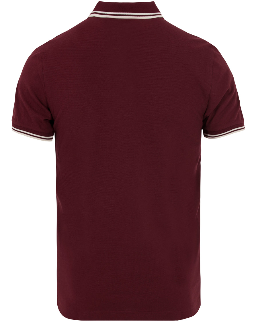 Herre | Pikéer | Fred Perry | Slim Fit Polo Port Red/Ecru
