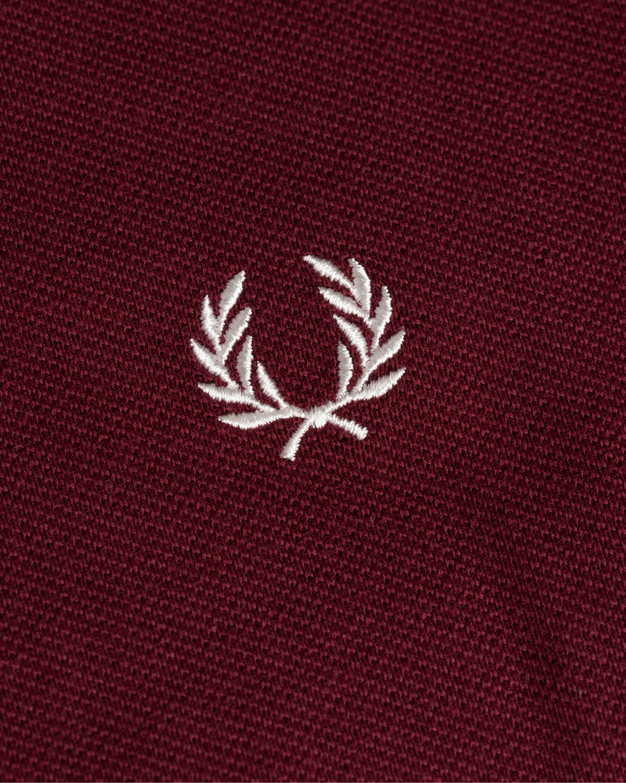 Herre | Pikéer | Fred Perry | Slim Fit Polo Port Red/Ecru