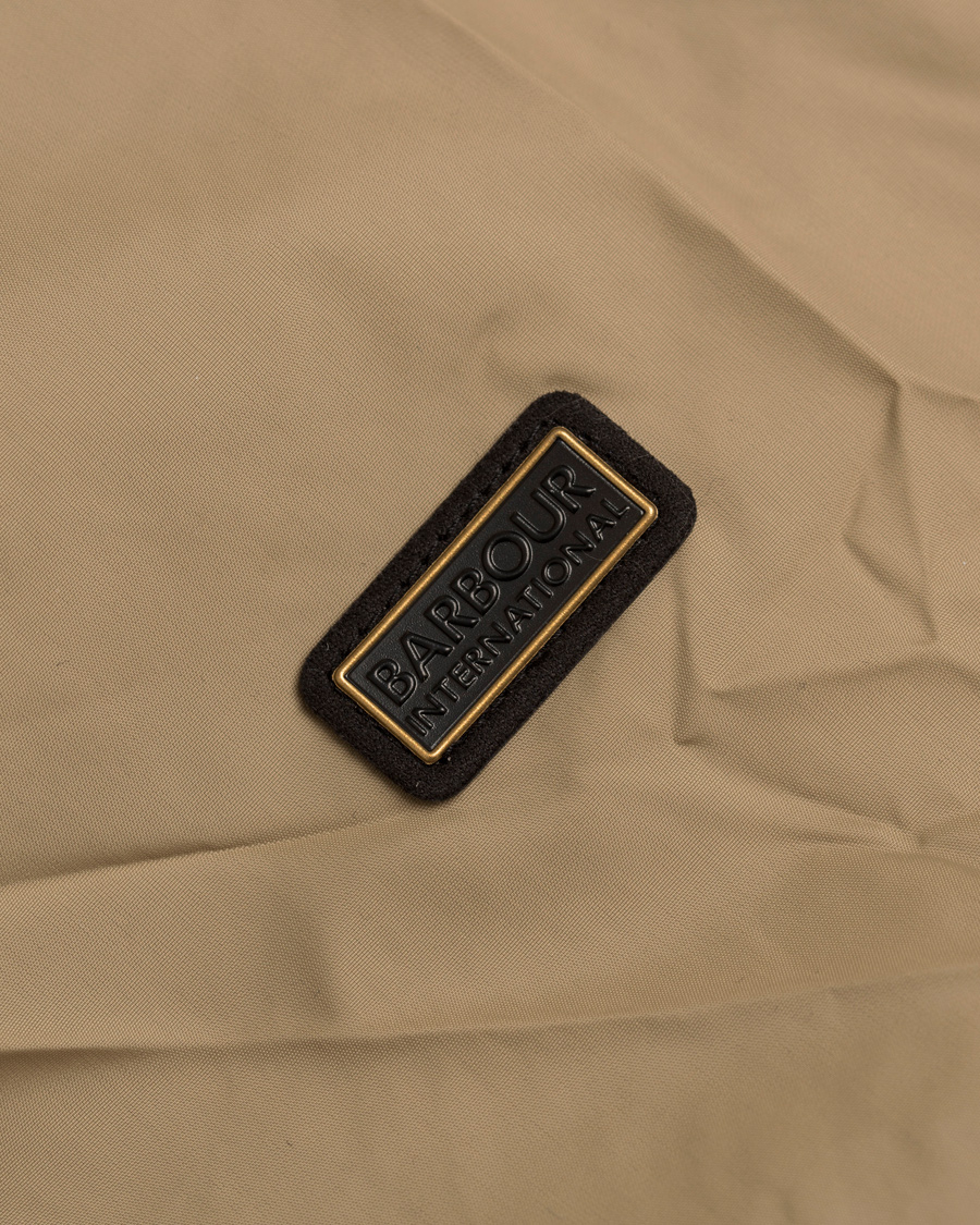 Herre | Jakker | Barbour International | Track Jacket Military Brown