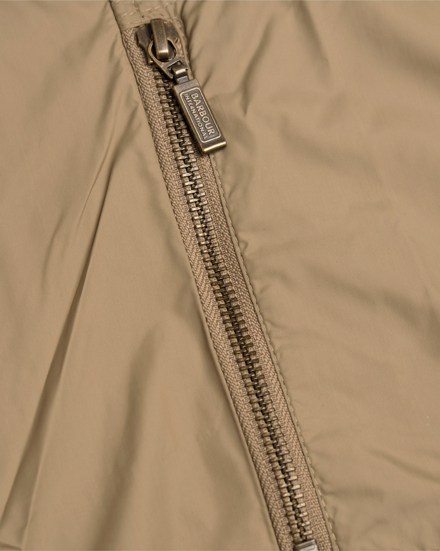 Herre | Jakker | Barbour International | Track Jacket Military Brown