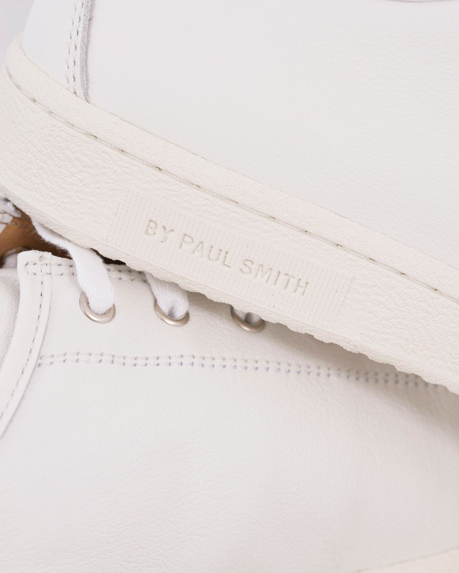 Herre | PS Paul Smith Miyata Leather Sneaker White | PS Paul Smith | Miyata Leather Sneaker White