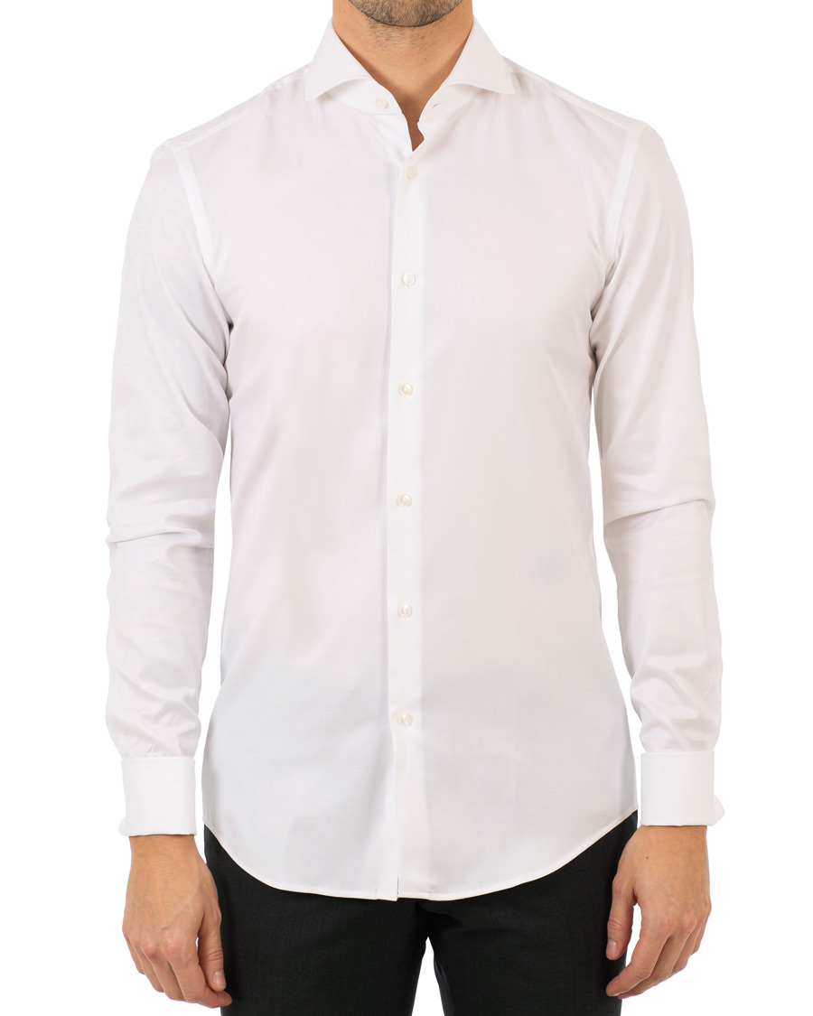 Herre | Skjorter | BOSS BLACK | BOSS Jaiden Slim Fit Shirt Double Cuff White