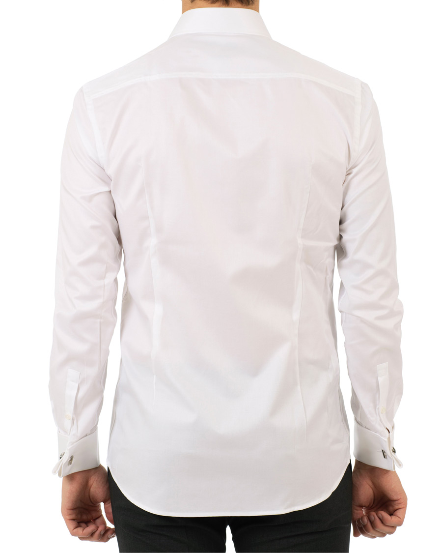 Herre | Skjorter | BOSS BLACK | BOSS Jaiden Slim Fit Shirt Double Cuff White