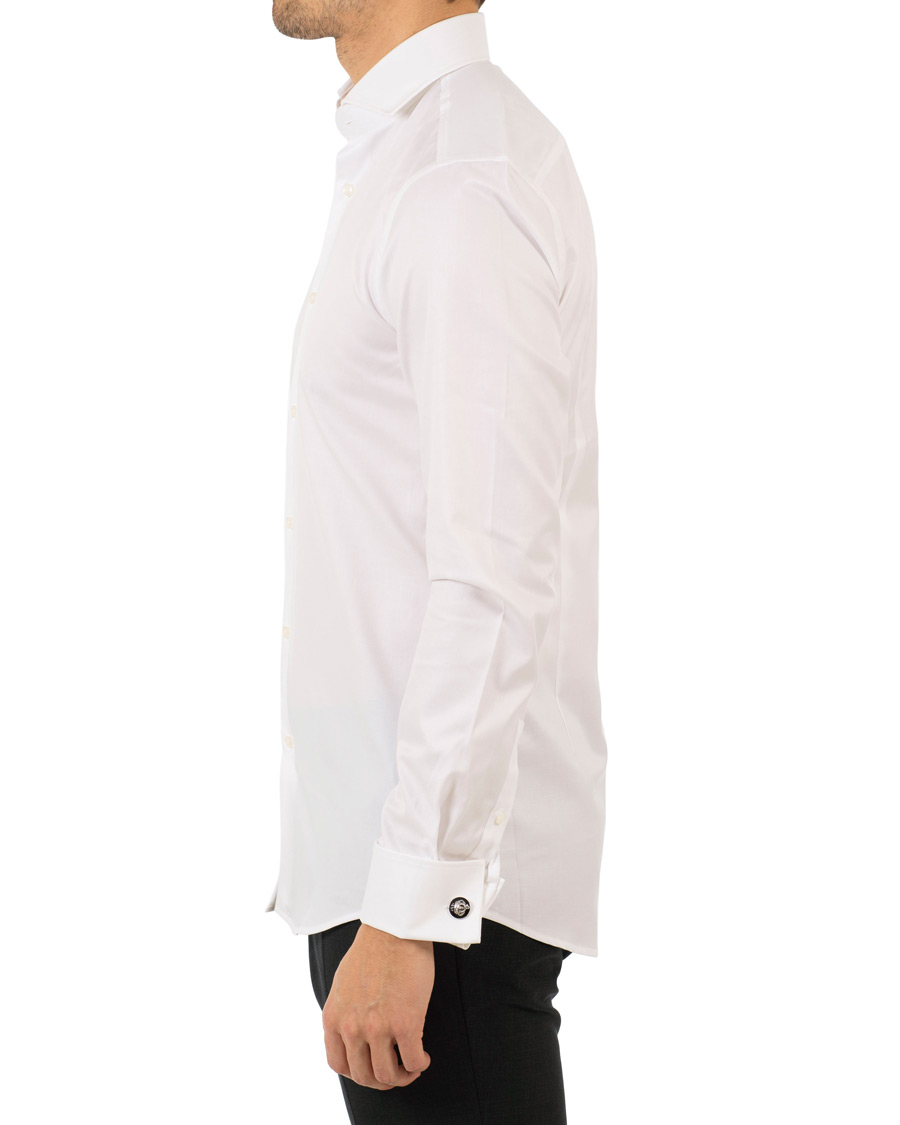 Herre | Skjorter | BOSS BLACK | BOSS Jaiden Slim Fit Shirt Double Cuff White