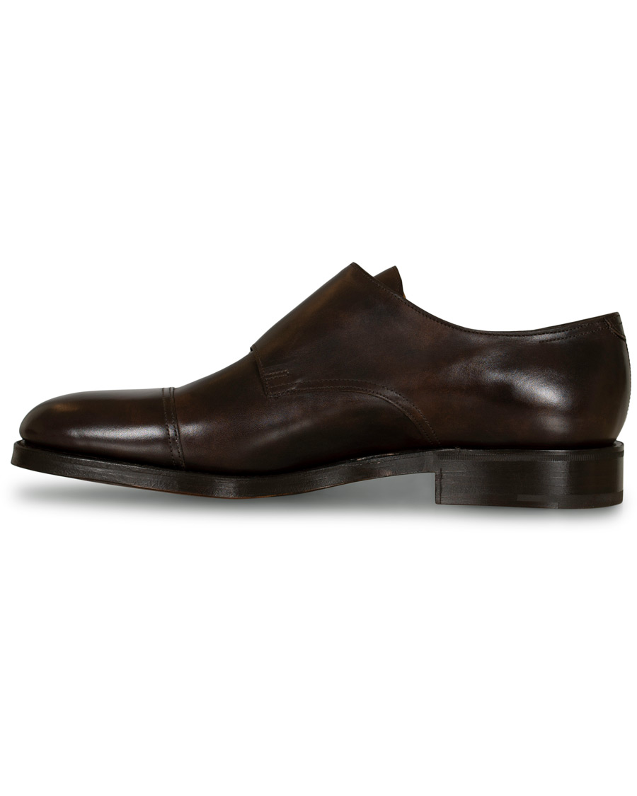 Herre | John Lobb William Double Monkstrap Dark Brown Misty Calf | John Lobb | William Double Monkstrap Dark Brown Misty Calf