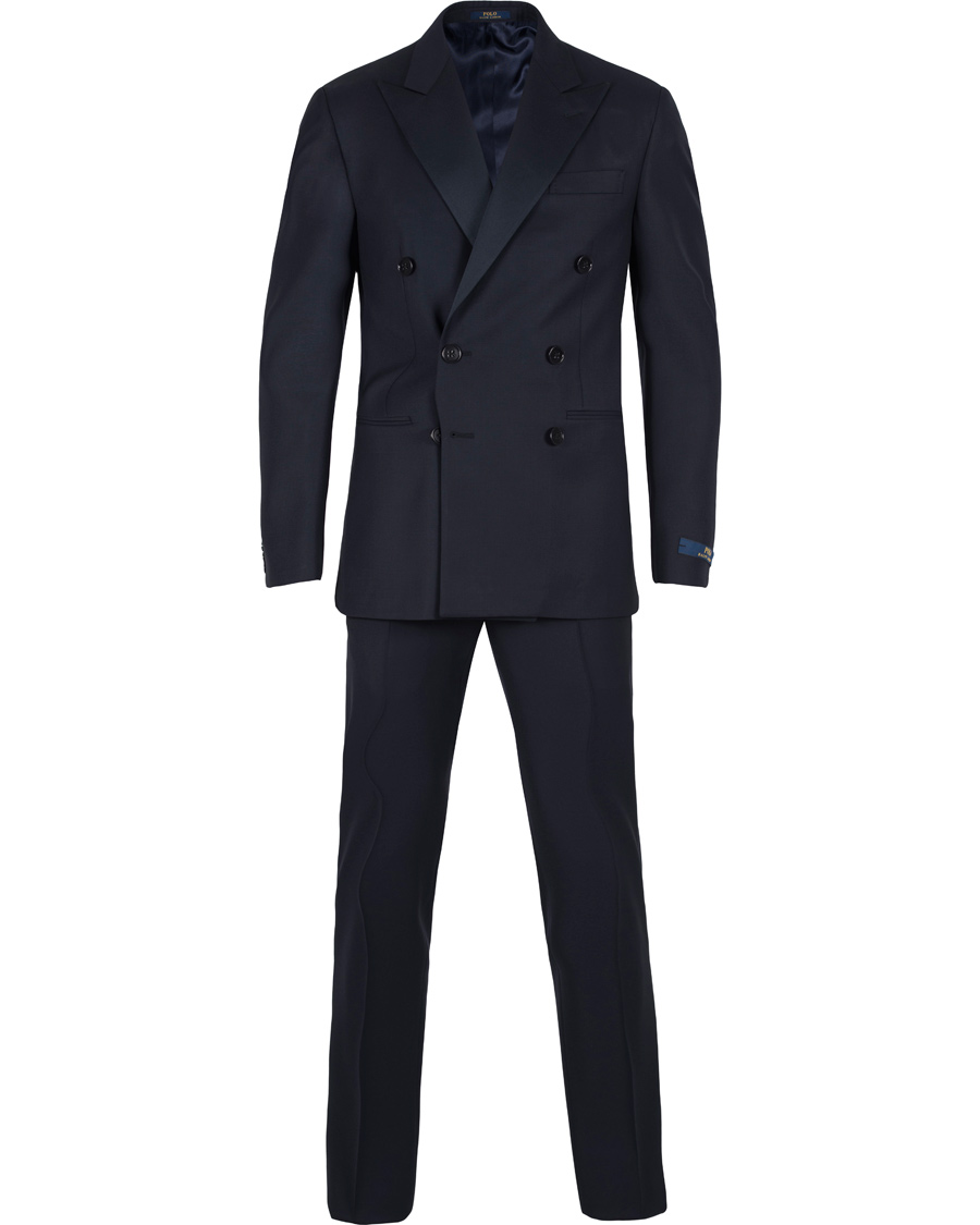 Herre | Dresser | Polo Ralph Lauren | Double Breasted Peaked Lapel Tuxedo Navy