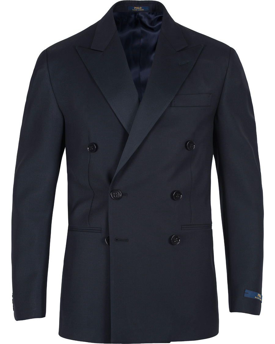 Herre | Dresser | Polo Ralph Lauren | Double Breasted Peaked Lapel Tuxedo Navy
