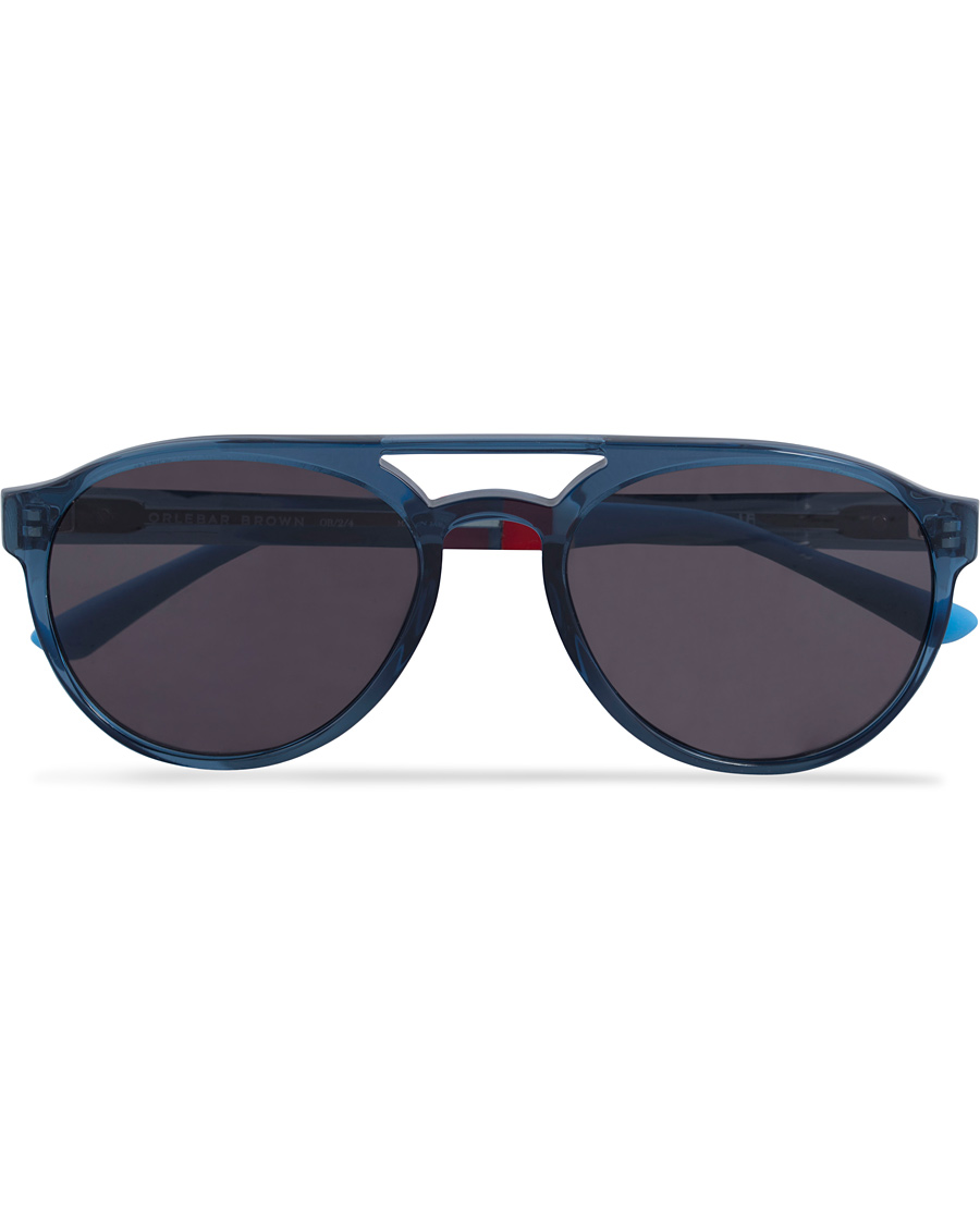 Herre | Orlebar Brown OB2C4SUN Sunglasses Ocean Blue Smoke Riviera | Orlebar Brown | OB2C4SUN Sunglasses Ocean Blue Smoke Riviera