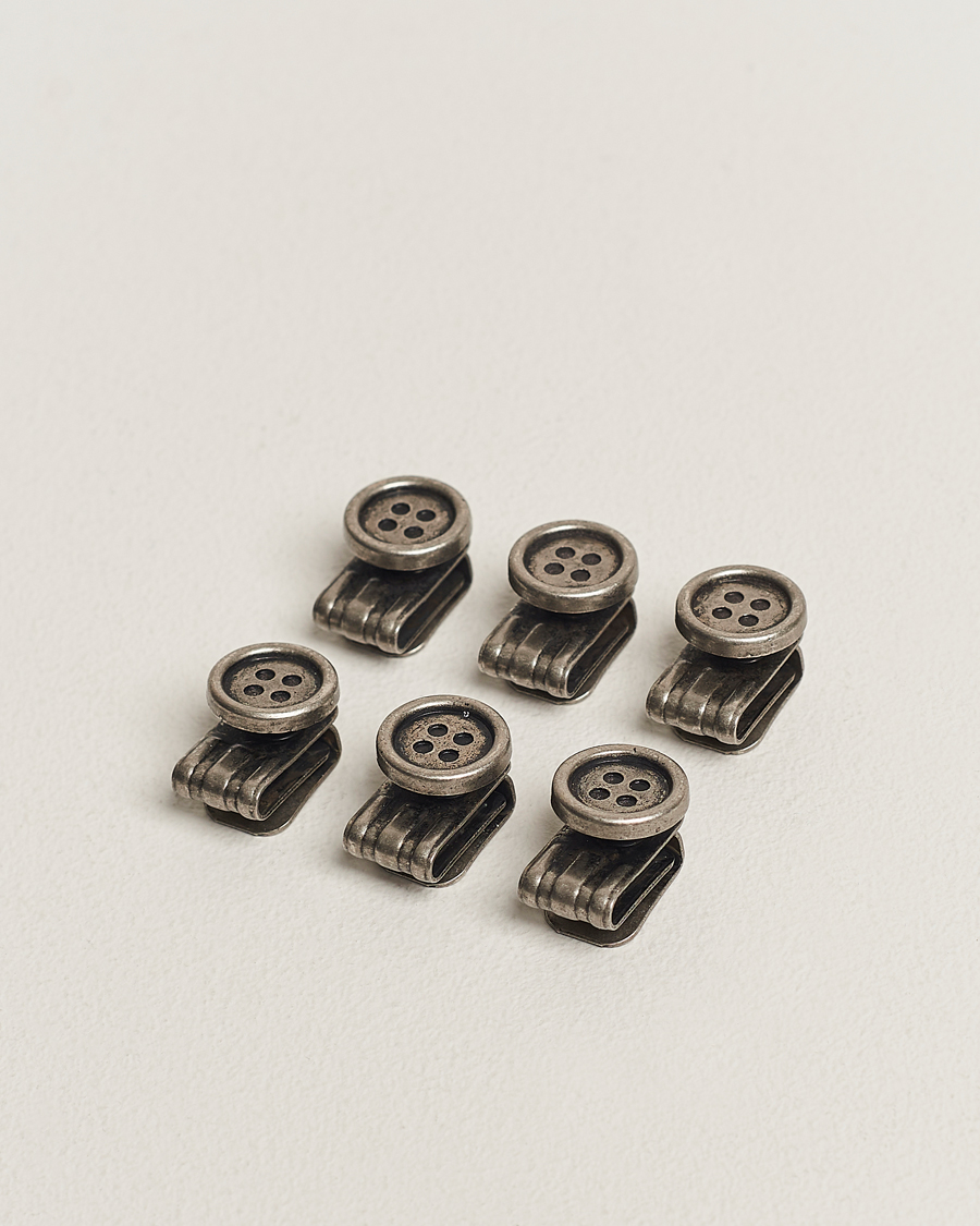 Herre | Albert Thurston Brace Buttons 6-pack | Albert Thurston | Brace Buttons 6-pack