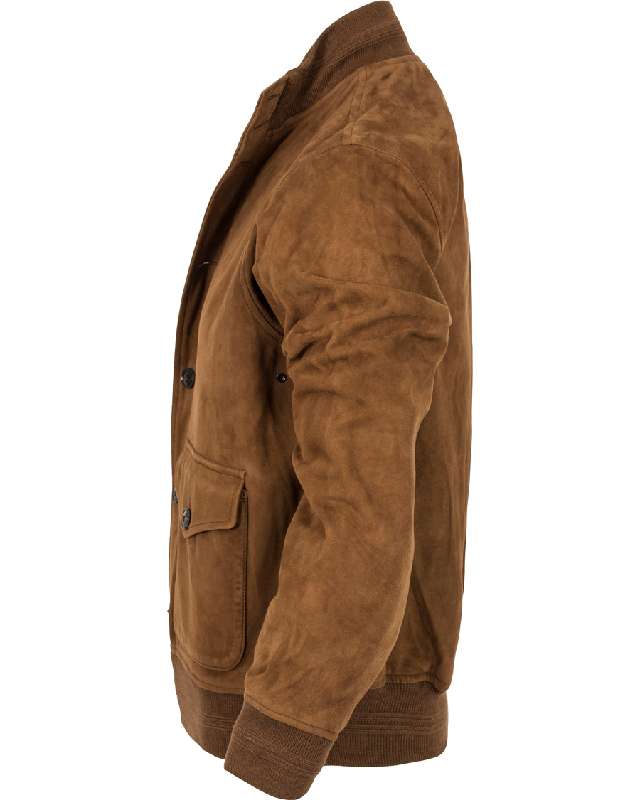 Herre | Jakker | Polo Ralph Lauren | Skeet Suede Jacket Santa Ana Snuff